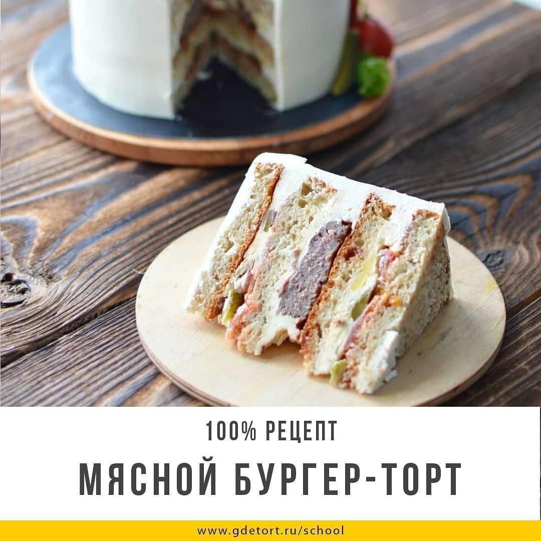 Мясной Торт Рецепт С Фото